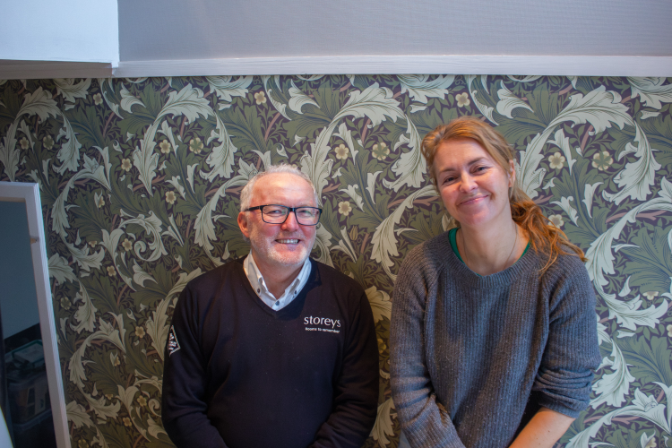 Roar Aune og Charlotte Holberg Sveinsen