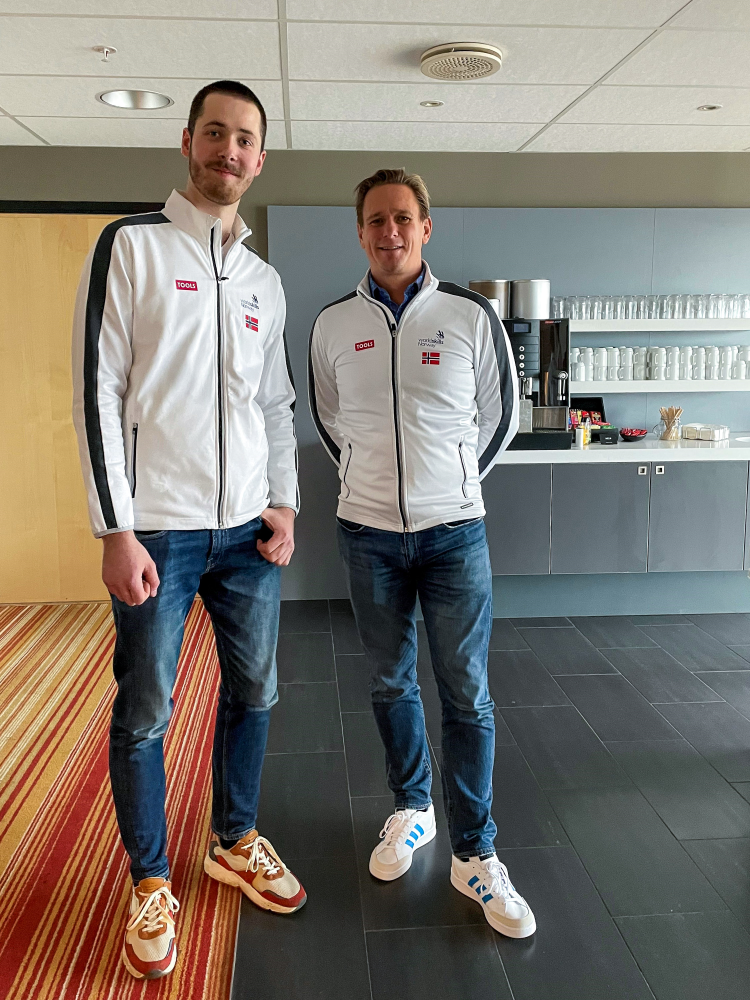 Leon Seilen og Jan Åge Iversen