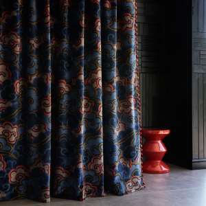 Kimono Dreams, tekstil fra Linwood som forhandles av Intag.<br />Foto: Intag