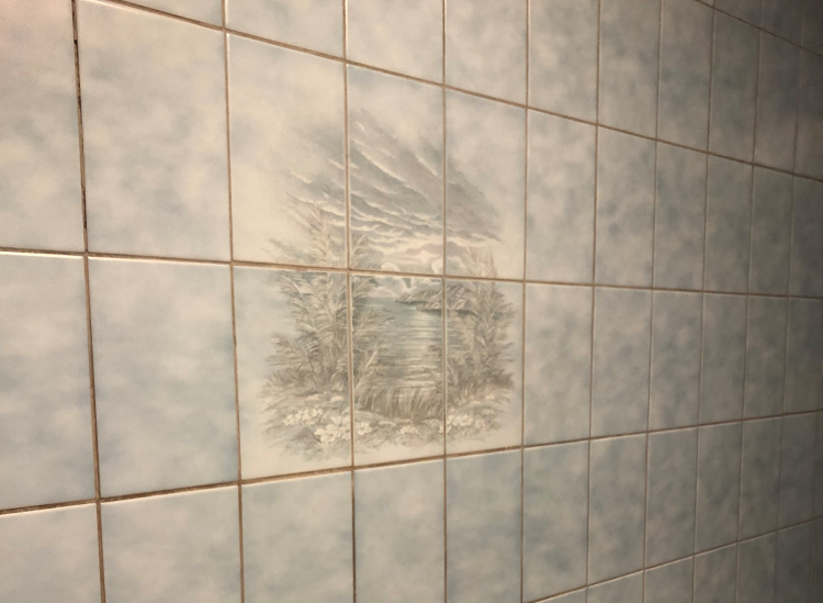 Fliser på bad fra 90-tallet