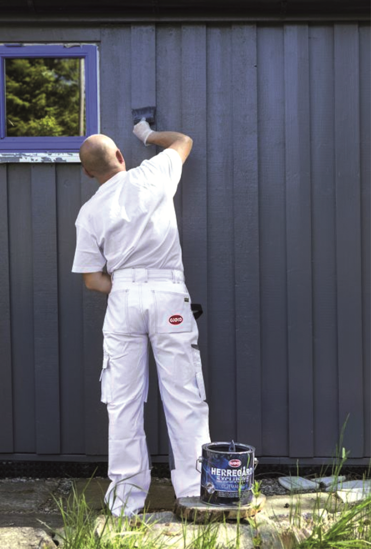 Herregård dekkende og transparent