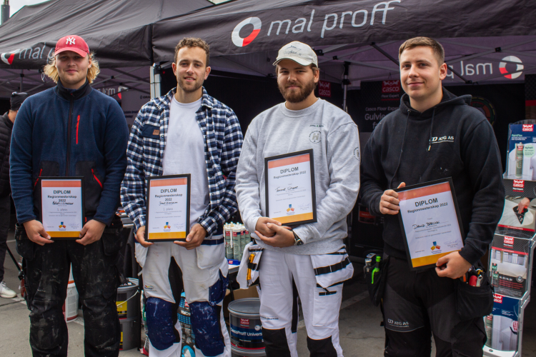 Deltakere regionalt uttak NM overflateteknikk