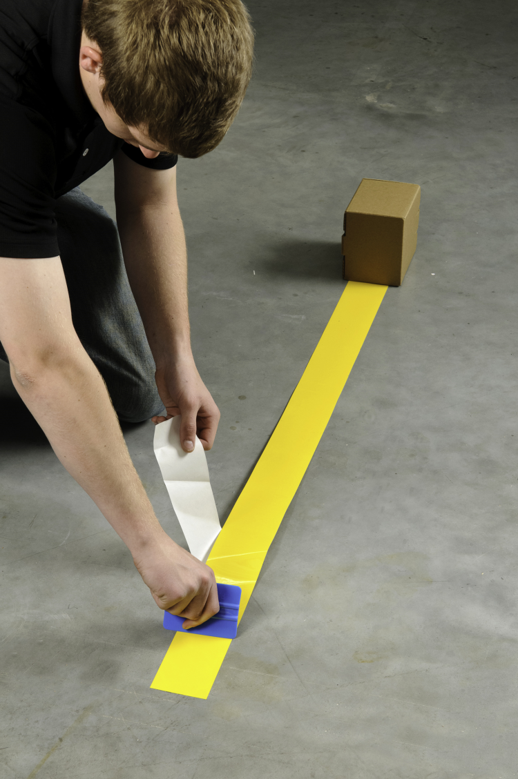 Husk å velge tape for midlertidig bruk.