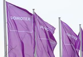 Foto: Domotex<br/>Bilde av flagg