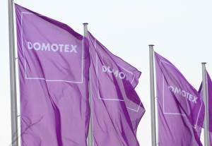 Bilde av flagg<br />Foto: Domotex