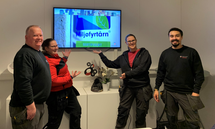 Ansatte hos MalProff Ålesund 