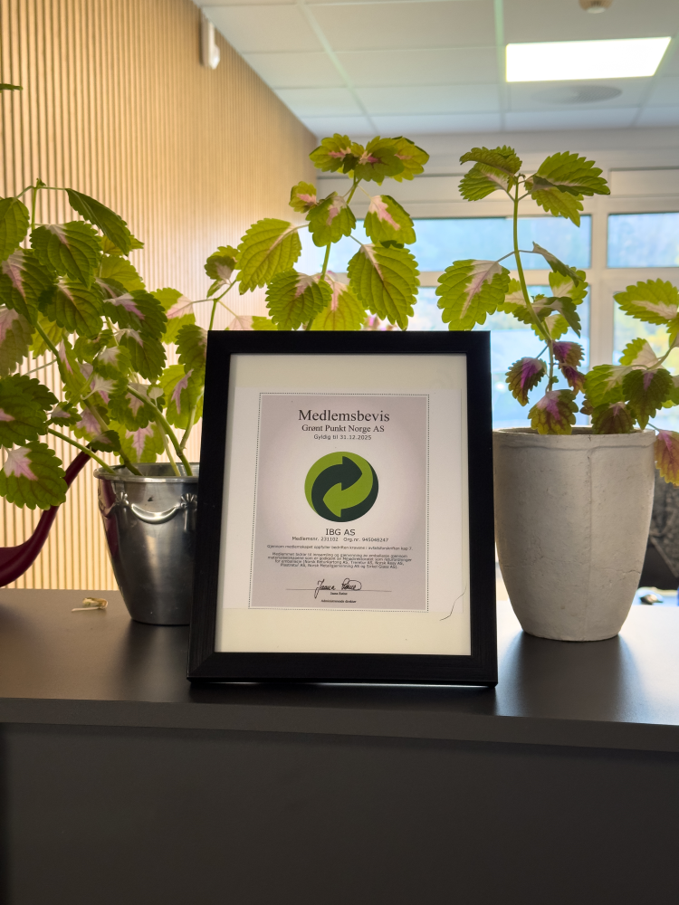 Bevis på Miljøfyrtårnsertifisering