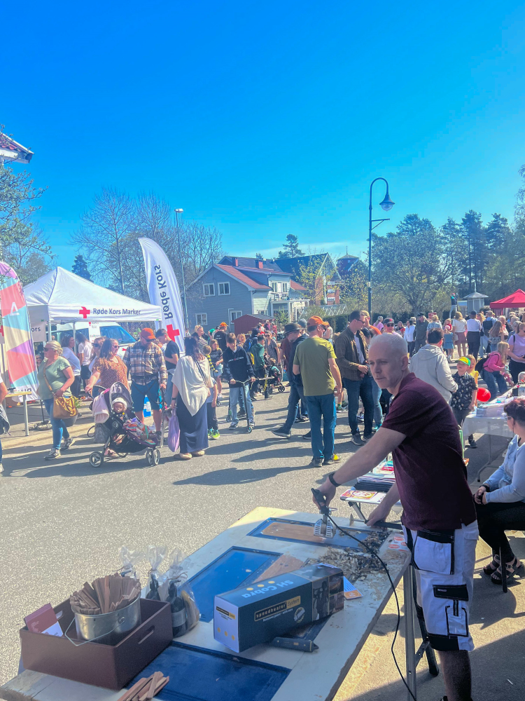 Historisk Maling, ny butikk, Ørje sentrum