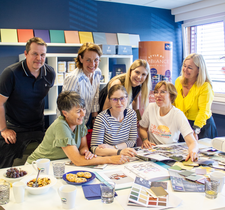 Gruppen som lager NIDs nye fargekart 2022