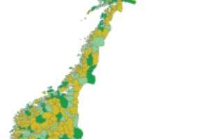 Mer enn halvparten av alle norske kommuner hadde en netto fraflytting i 2018. De grønne områdene utgjør en fjerdedel av kommunene og de opplevde en positiv nettoinnflytting, uten hjelp fra innvandringen.