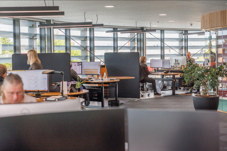 Nytt kontor areal ved Dana Lims hovedkontor i Køge
