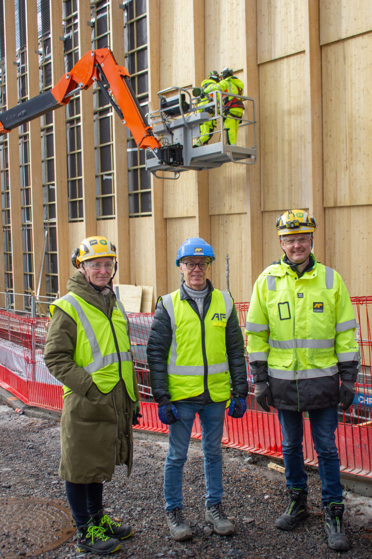 Birgit Ekrheim, Marius Kongsland og Odd Einar Reseland