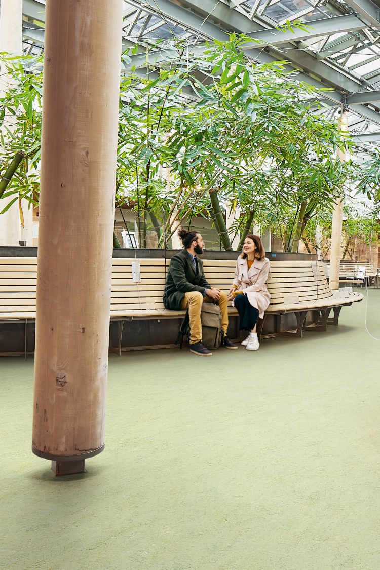 linoleumgulv med Topshield pro