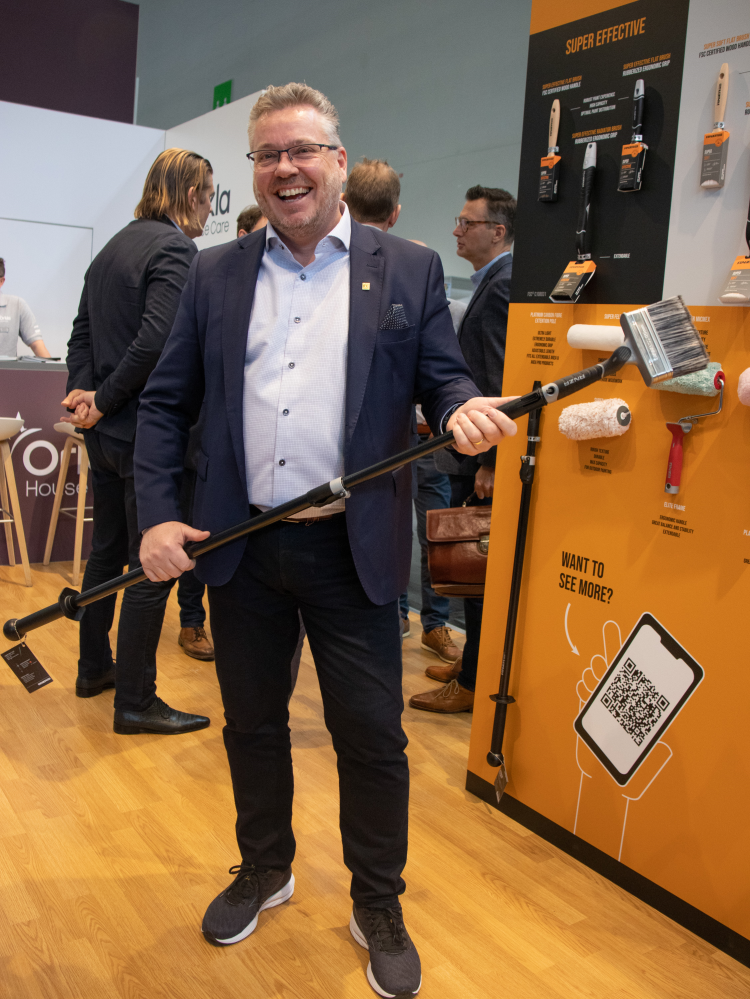 Fredrik Aanstad, komersiell direktør for Orkla House Care skandinavia