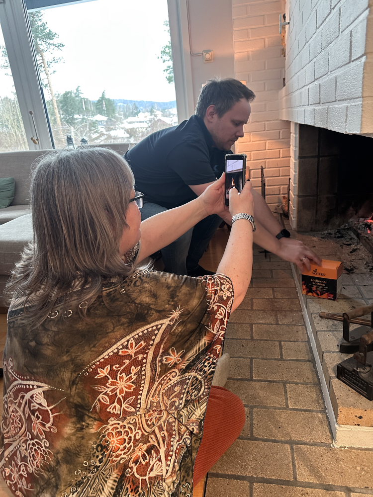 Chera Westman og Øyvind K. Lillebergen.