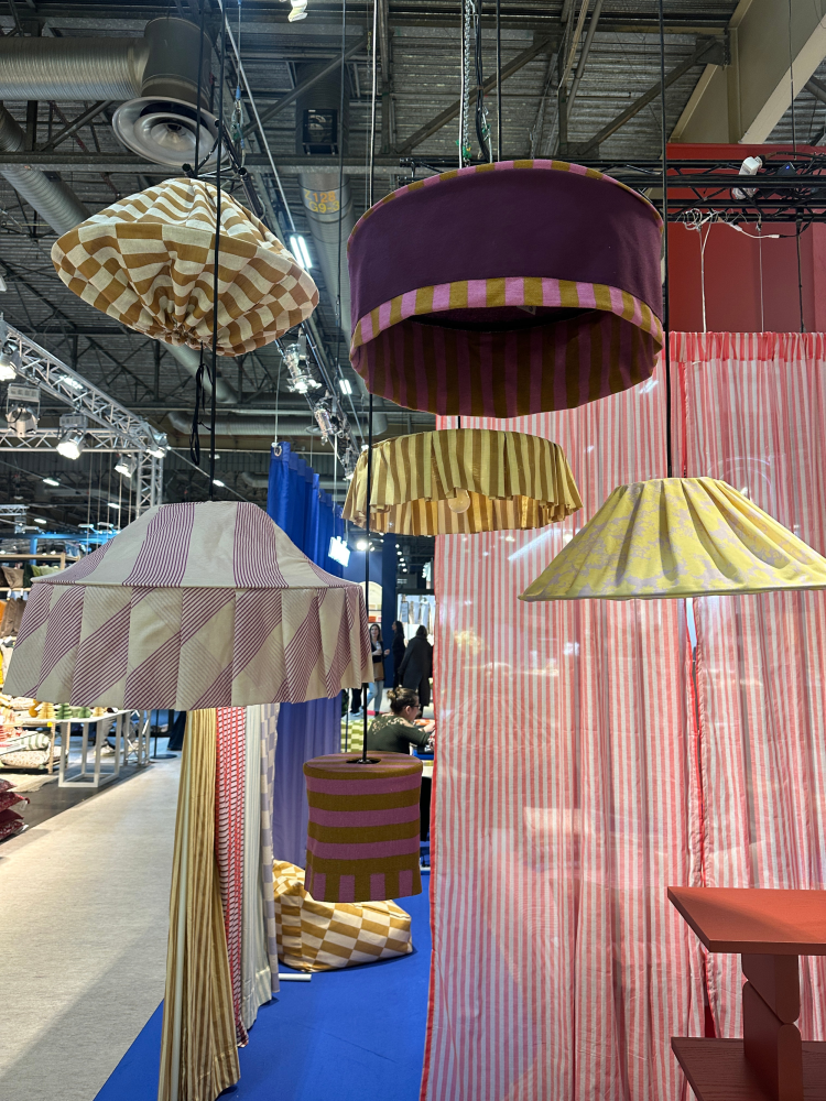 lamper farger mønster frynser