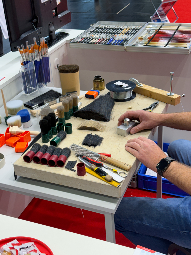 Malepensler, håndlaget