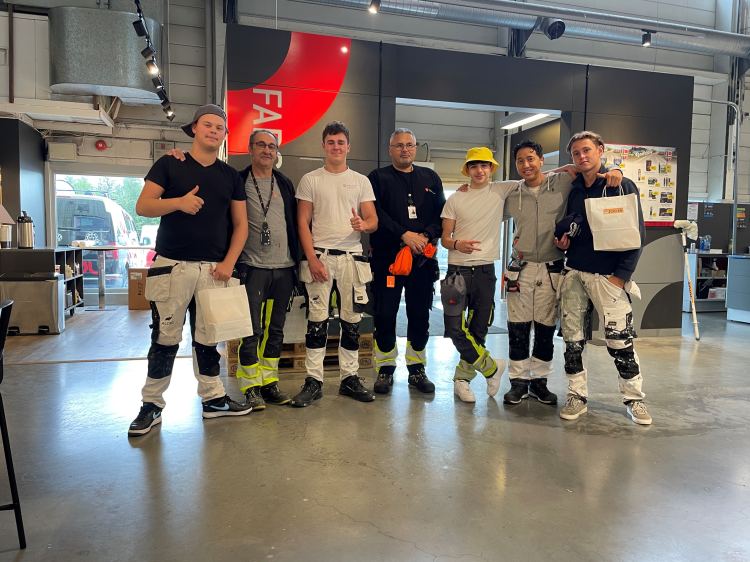 Elever besøker regionmesterskapet i Kristiansand