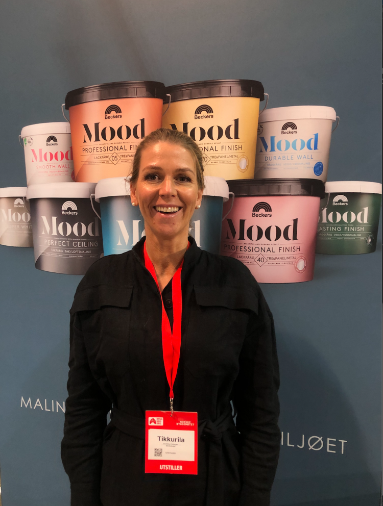 Beckers stand på messe