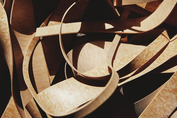 flere gulvmaterialer kan gjenvinnes