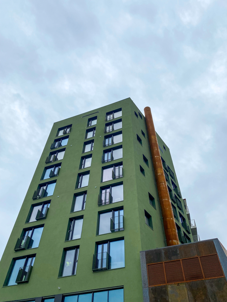 grønt høybygg