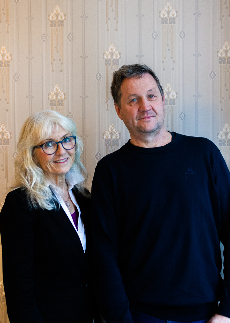 Eva Marie Hassel Iversen og Karl Erik Karlsen.