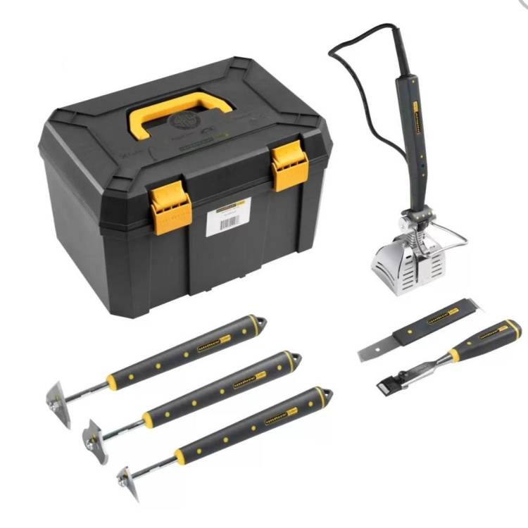 maskin som brukes for å fjerne maling med infrarød varme