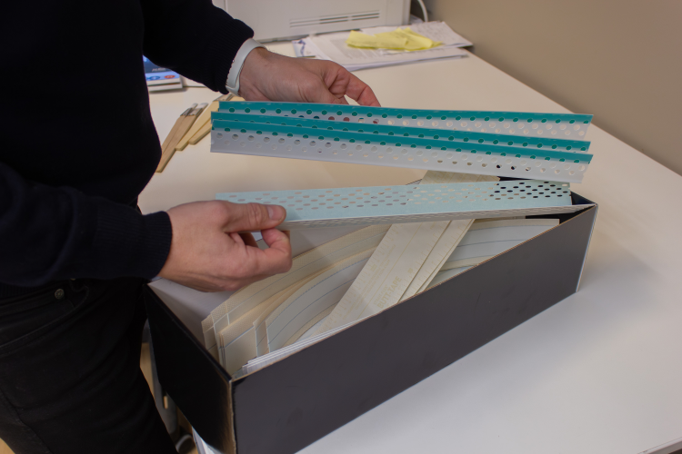 Hjørnebeskyttelse for gipskledde ytterhjørner. Strait-Flex.