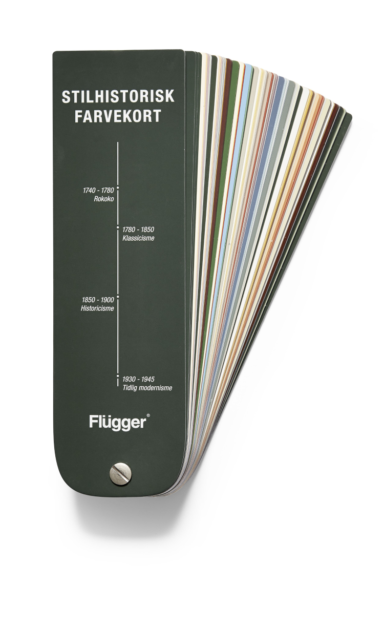 stilhistorisk fargekart, vifte