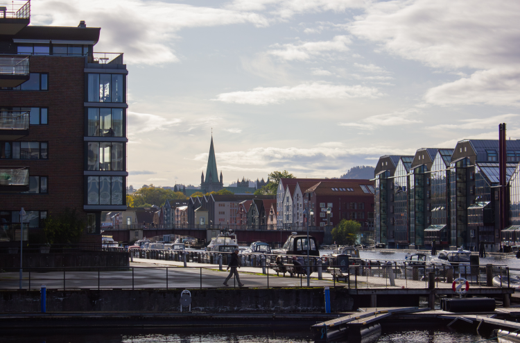 Solsiden i Trondheim