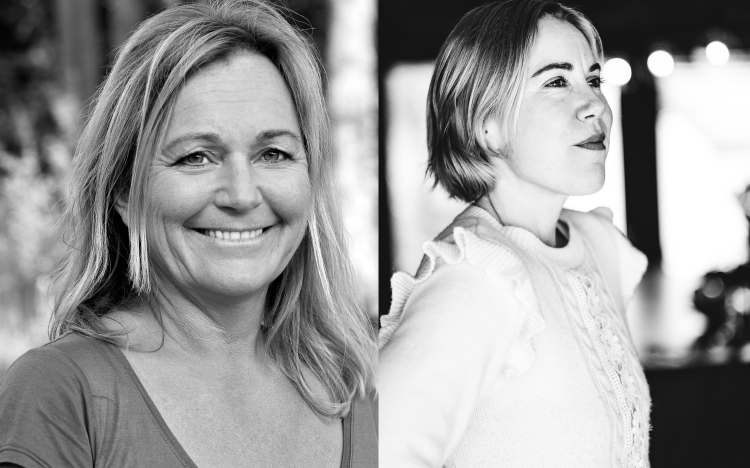 Portrett av Marianne Stenrud og Birgit Torkildsby