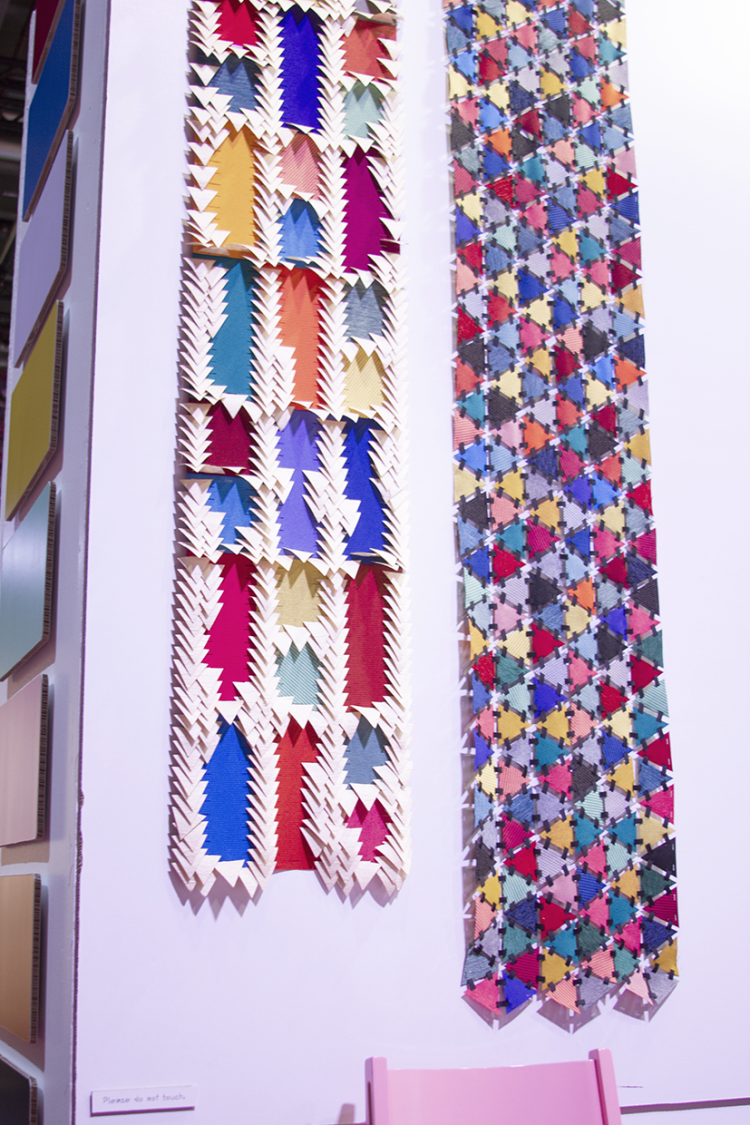 tekstiler på vegg, lappeteknikk