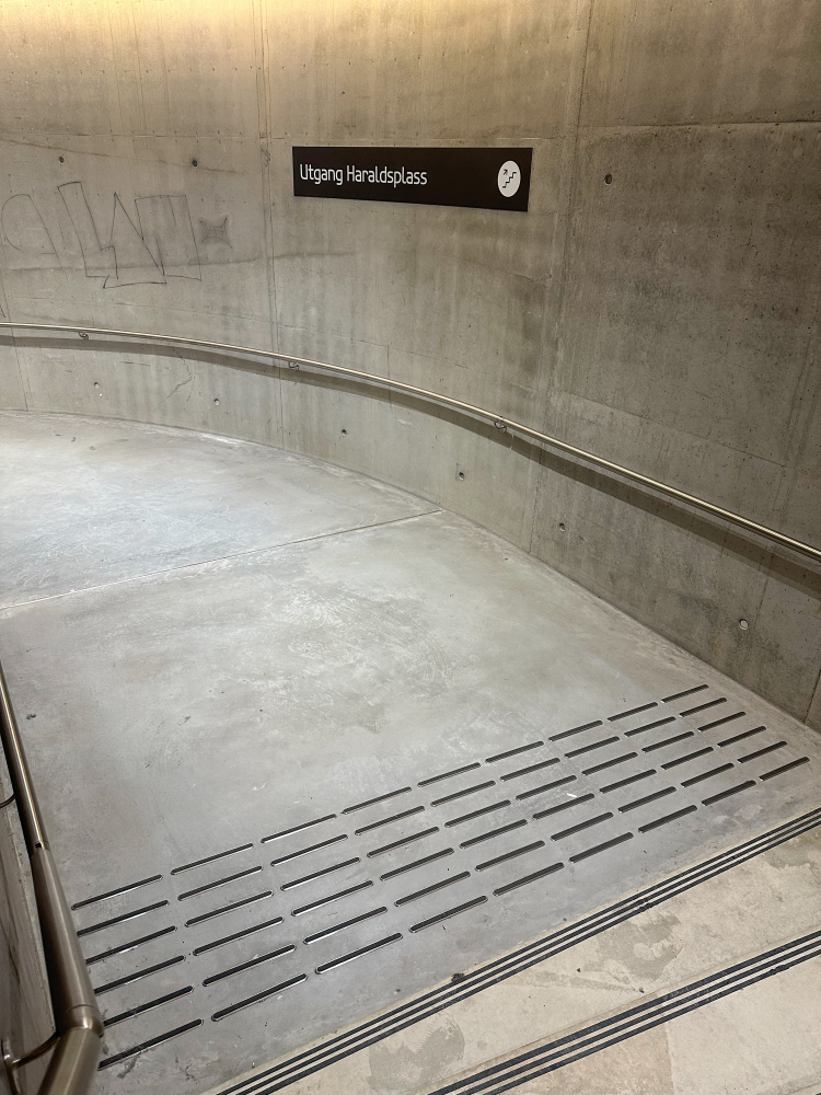 Trapp ved Haraldsplass i Bergen