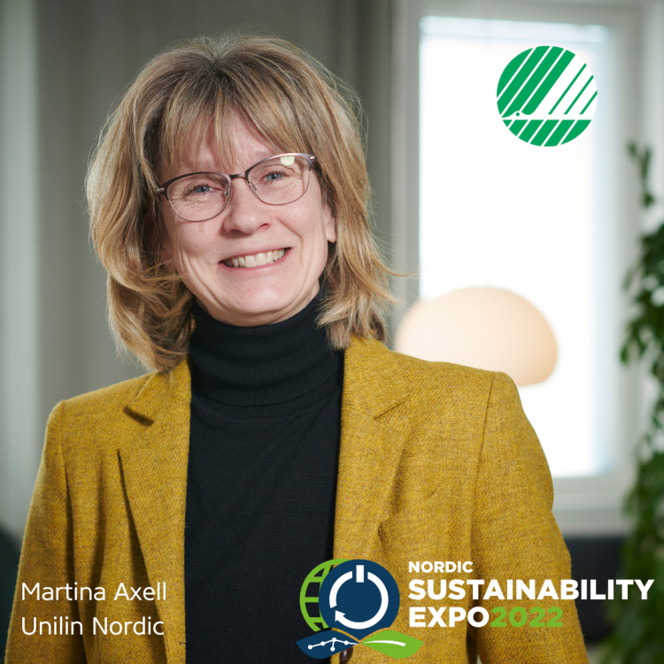 Martina Axèll, sjef Unilin Nordic