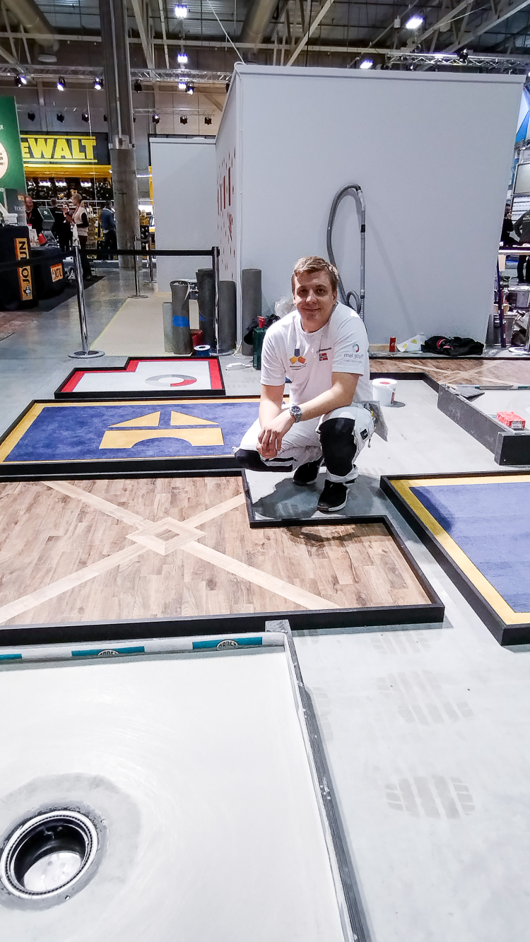 Deltaker NM overflateteknikk, Sindre Aarstad