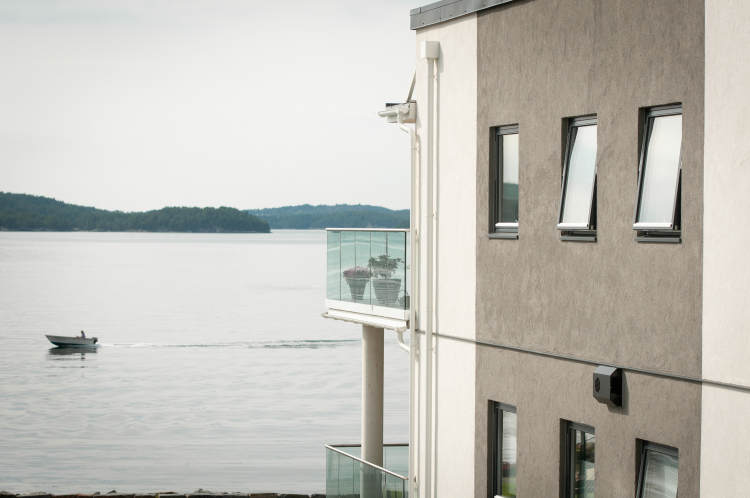 Utsikten i  Klubbavikjo 