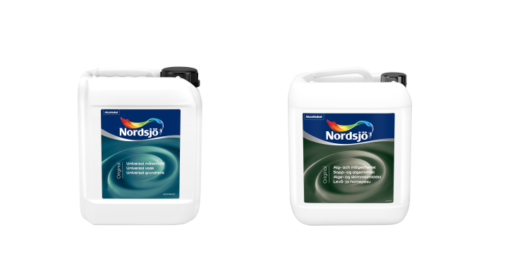 to kanner med vaskemiddel 