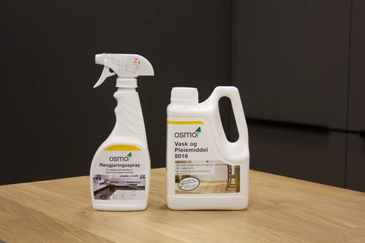 rens og pleie fra Osmo