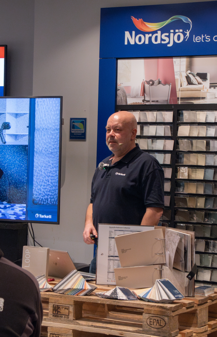 Espen Josten, Tarkett.