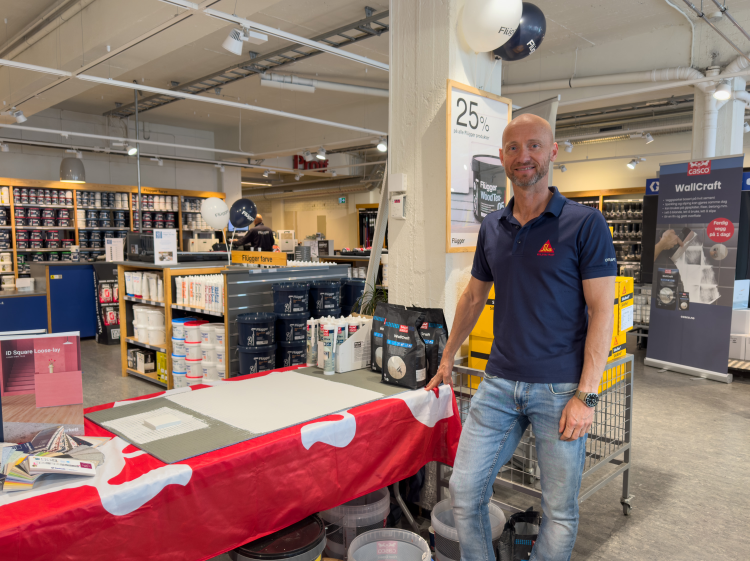 Terje Rustad hos Sika Norge