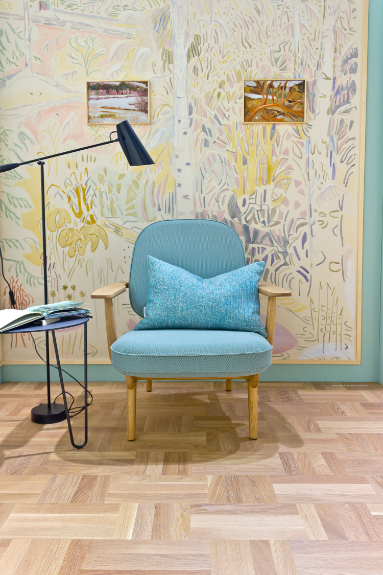 Stuevegger malt av kunstner Andreas Siqueland, vist på ODF 2019