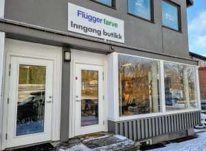 Flügger farve åpner ny butikk på Høvik <br />Foto: Robert Walmann/ifi.no