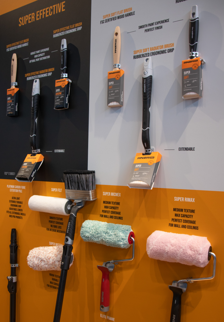 Anza Pro, maleverktøy