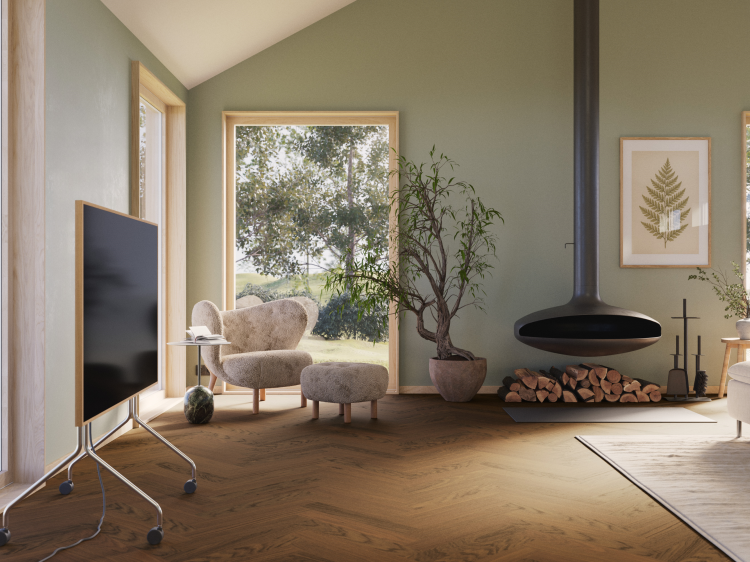 Klassisk gulvdesign for moderne hjem